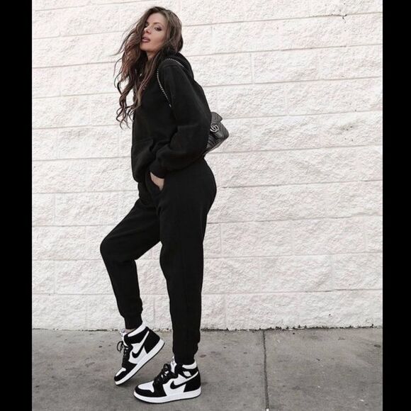 Black Champion Joggers/Sweats - Picture 1 of 5